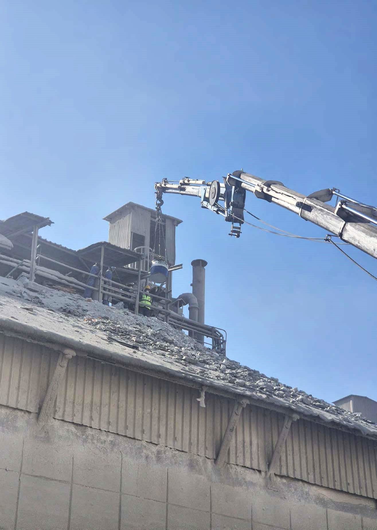 2. Nakil Zincir Hattı Beton Tamiratları
